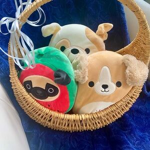 Squishmallows~ Dog Trio